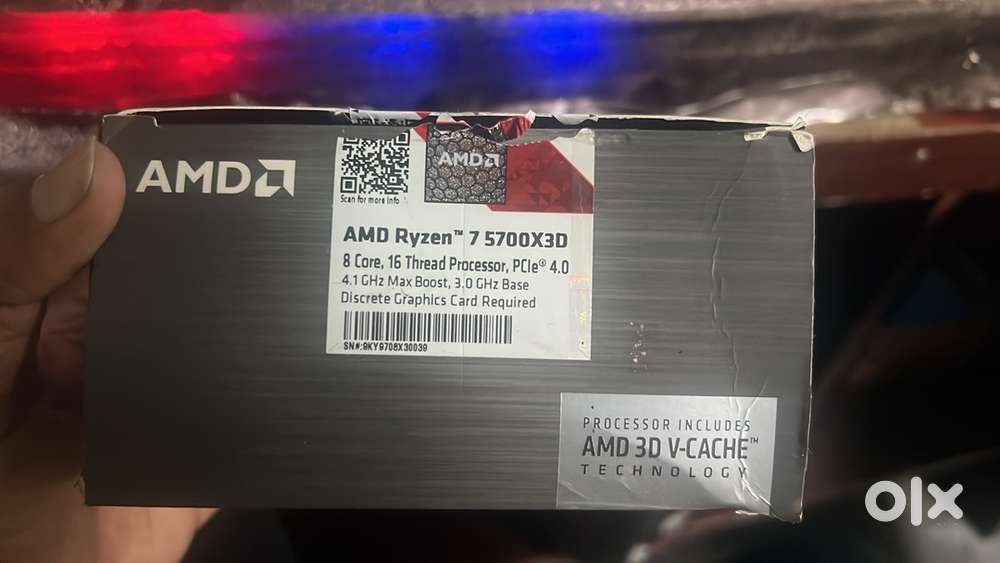 RYZEN 7 5700X3D processor
