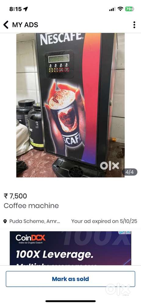Coffee machine