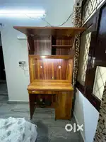 Wooden Computer / Study Table with Inbuilt LED Light