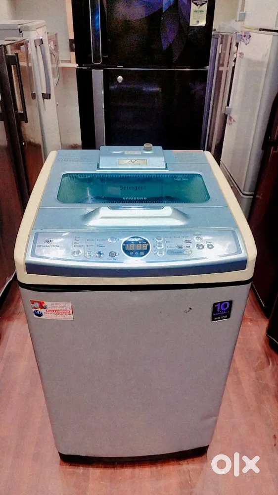 Samsung 6.5 kg, Fully-Automatic Top Load Washing Machine Diamond Drum