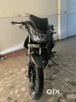 Tvs apache (black edition with orange tint