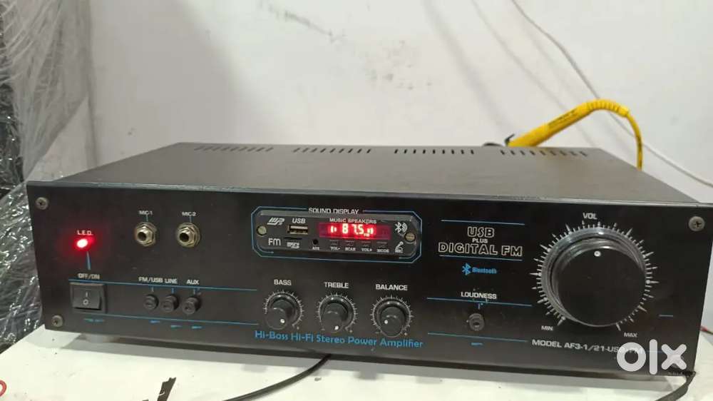 150+150W stereo amplifier