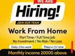 Work from home, part and full time work
