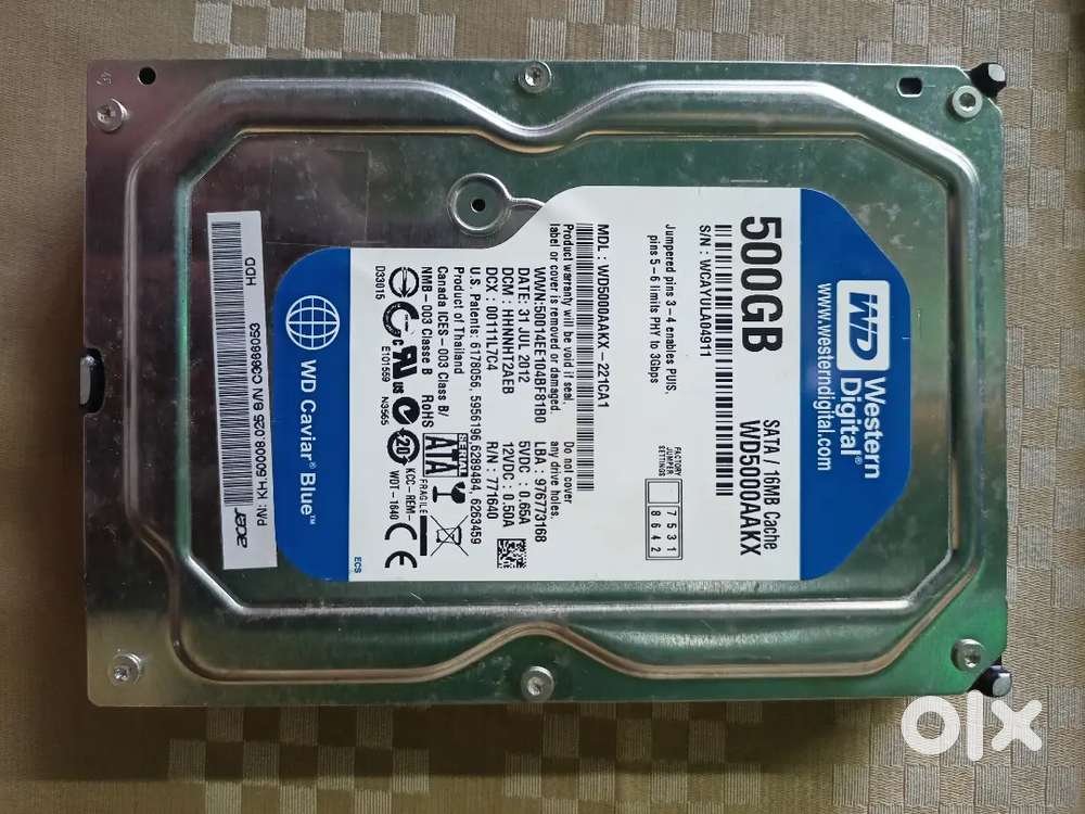 A++ condition 500 GB HDD