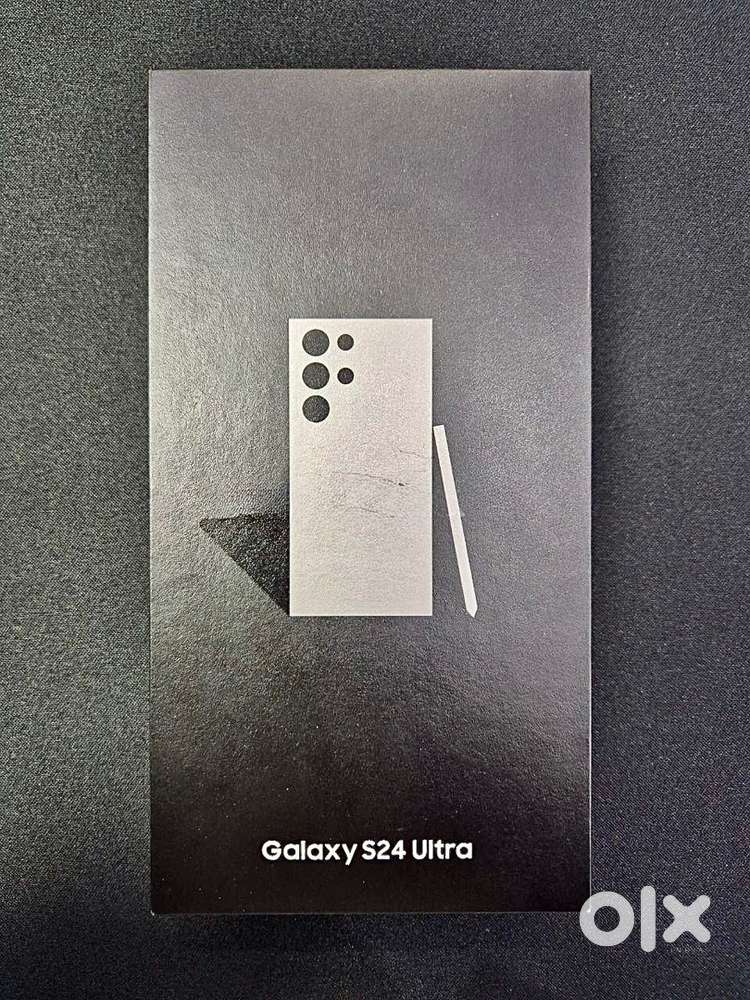 Brand New Seal Pack Samsung S24 Ultra 256 india Bill