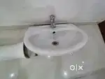Western Commode, Tank, Wash Basin with Stand