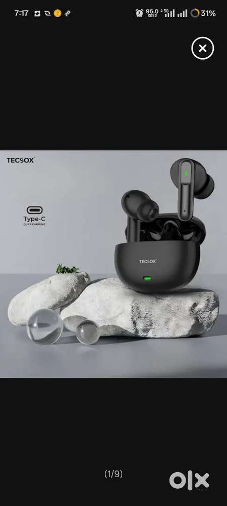TecSox pro2 Bluetooth earbuds