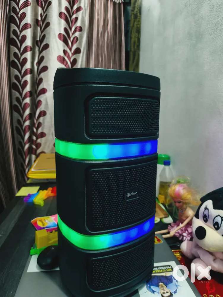 Ptron party speaker with mic* new connection