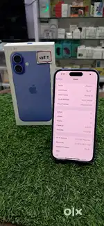 *BRAND NEW APPLE IPHONE 16*

*Key Points*
- *Storage:* 128GB