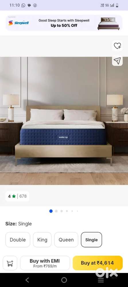 5 inch mattress