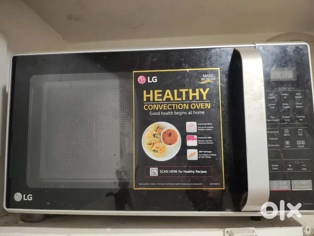 LG 28L Convection Microwave Oven withDiet Fry (MC2846SL, Silve