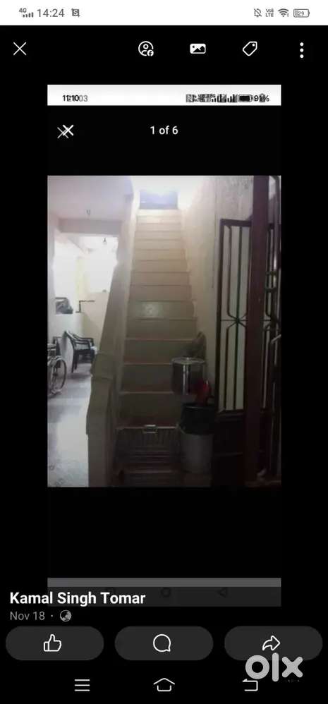 1 Bhk Seprate Tenament For Rent