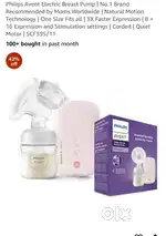 Philips avent breast pump electric