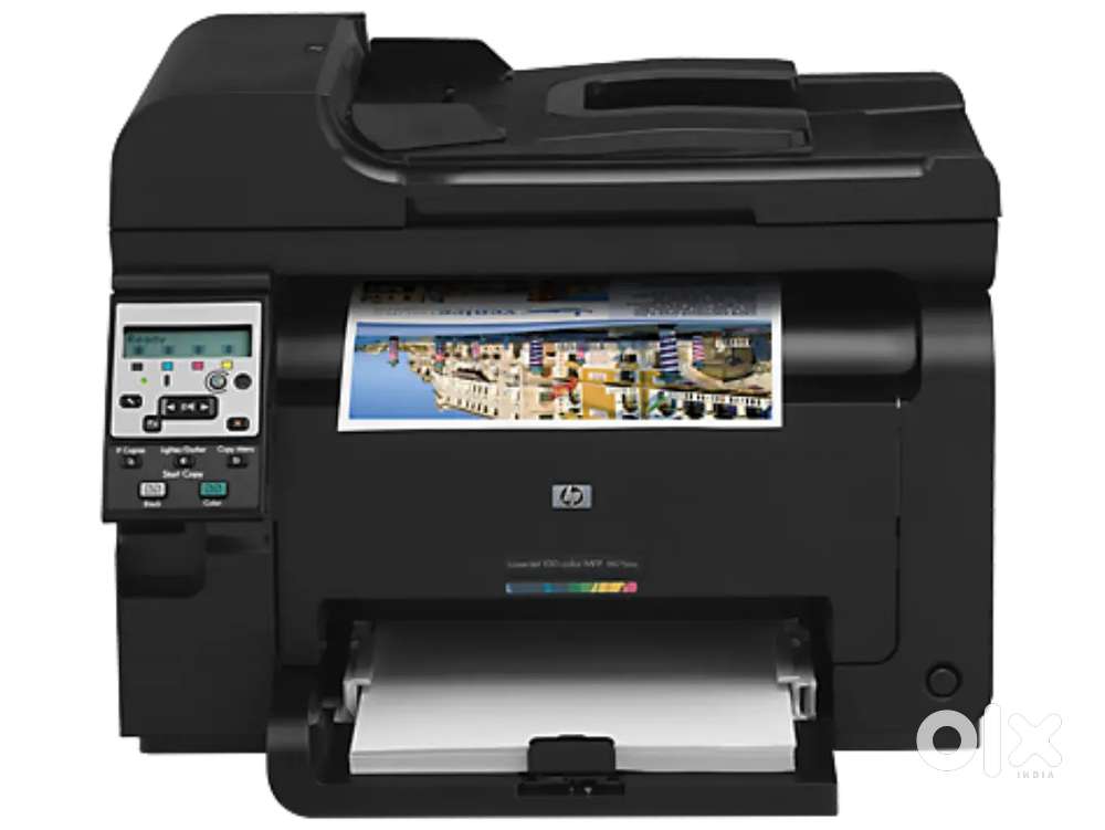 Hp laserjet 100 color MFP m175nw printer with havey quality