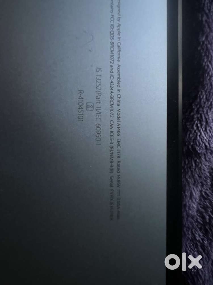 MacBook Air intel i5 mid 2017 model