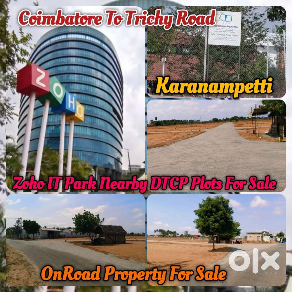 Zoho IT Park Nearby DTCP plots for sale In Sulur  Coimbatores