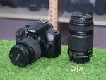 Canon 1300d wifi dslr dual lense Kit