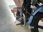 Leg guard crome