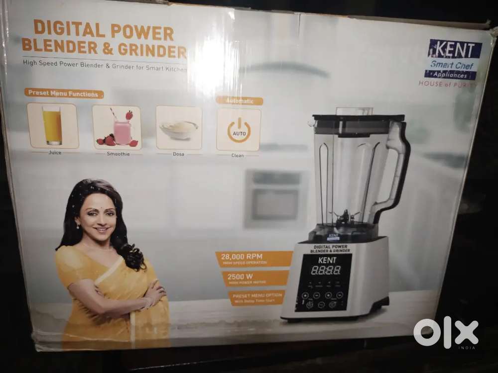 Digital power grinder and blender