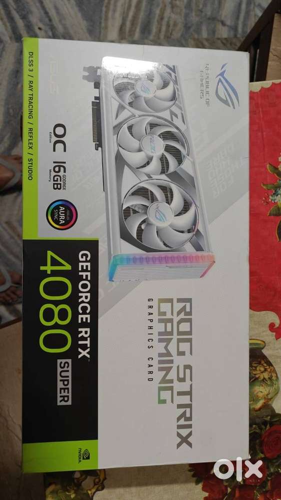 Asus rog strix rtx 4080 super 16gb OC edition graphics card