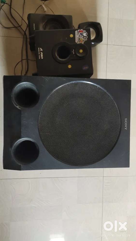 F&D Woofer + sony subwoofer