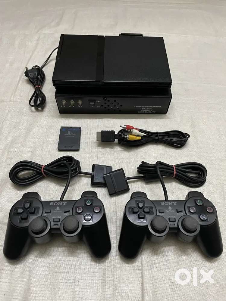PS2 55+Game 160GB Harddisk (Sony PlayStation PS Video Game Console)