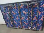 Metal Bed 4 X 6, with mattress