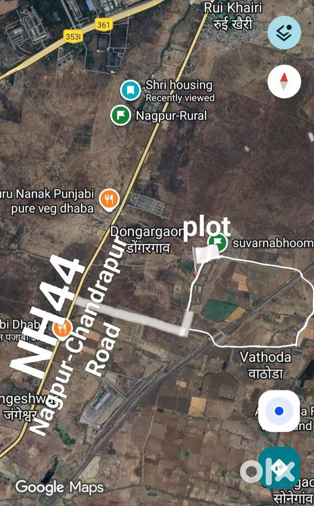 Highway touch property for sale