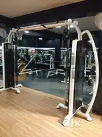 Full gym machine setup at nominal cost in best look direct by company.