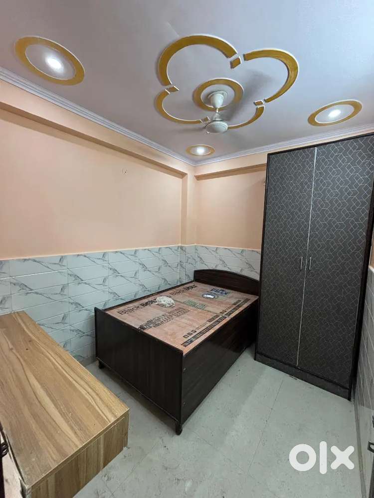 Fully furnished 1BHK flat in new ashok nagar