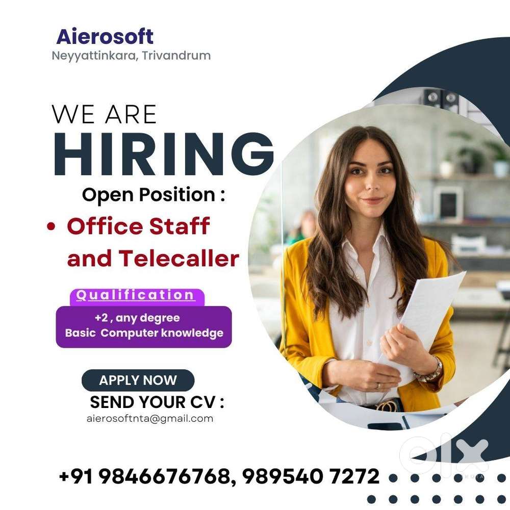 office staff and telecalling