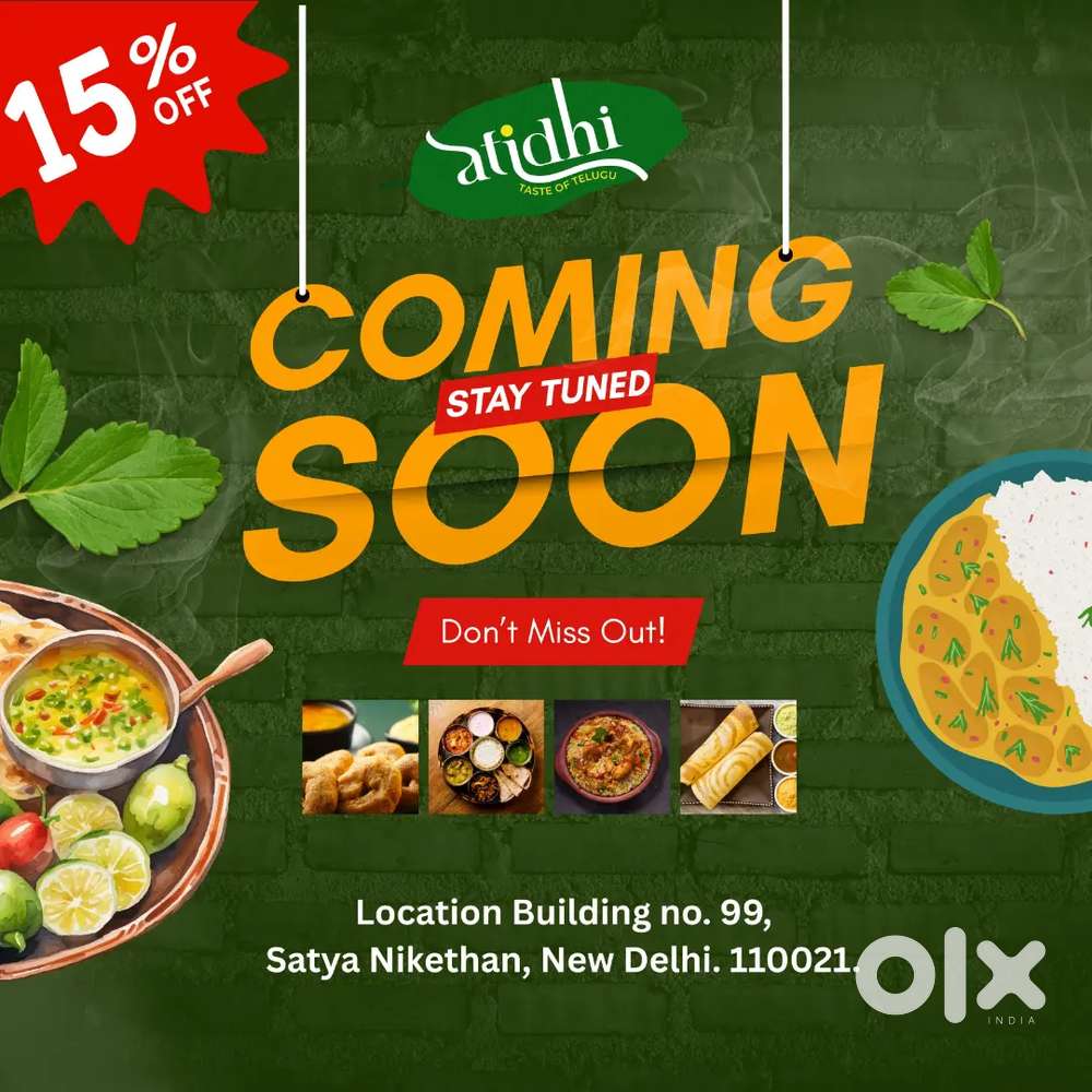 Need restaurent team ,head chef and assistant chef and workers