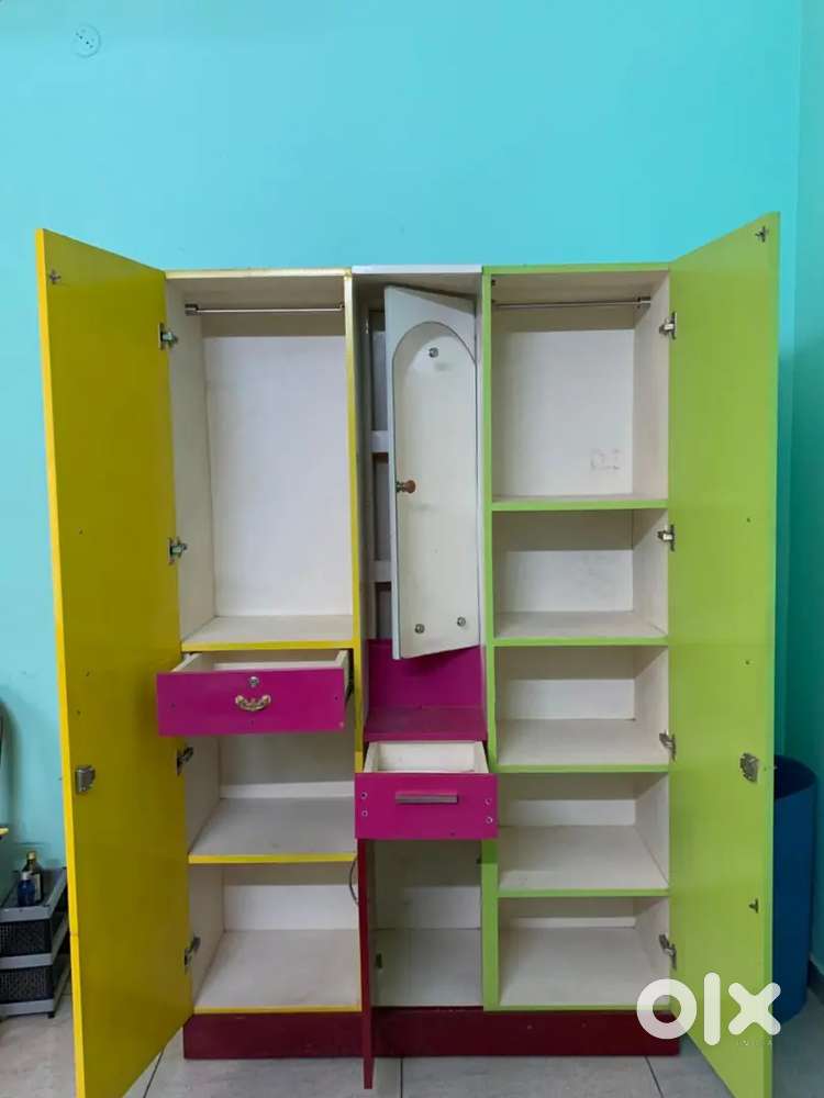 Wooden shelf & study table