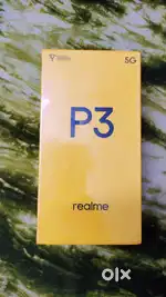 Realme p3 5g 8gb 128gb silver colour