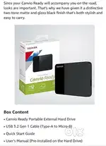 Toshiba External Harddrive