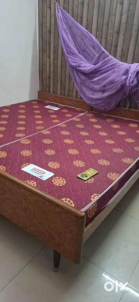Double bed matrress along with bed also available