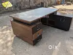 New L shape office table office furniture boss table