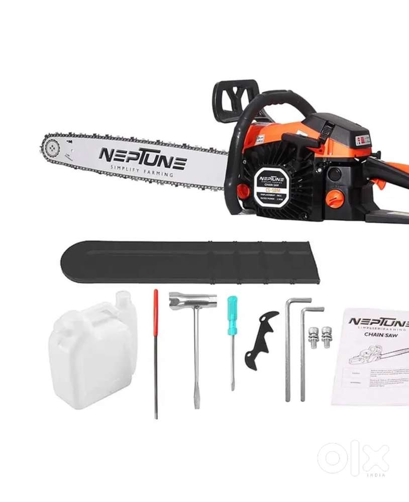 Neptune CS-58 Heavy Duty 58CC POWERFUL 2 STROKE PETROL CHAIN SAW