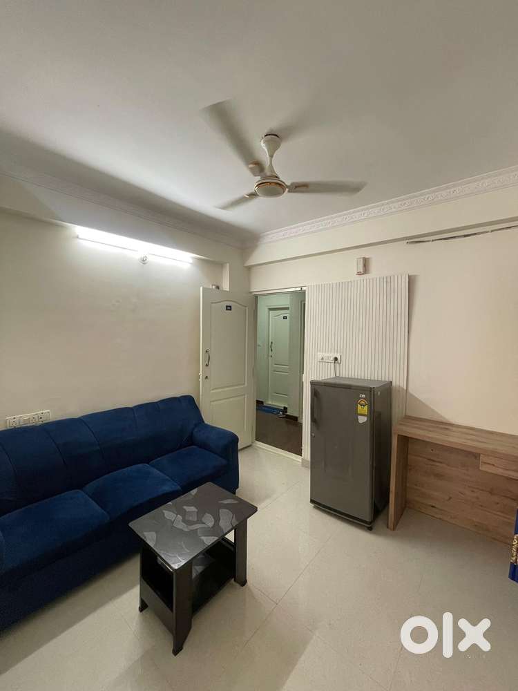 Fully furnished 1BHK available for ready to move in customers .