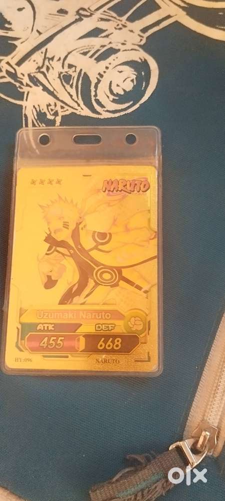 rarest Naruto gold card
