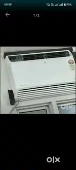 LG 5 star 1.5 ton dual inverter window AC under extended warranty