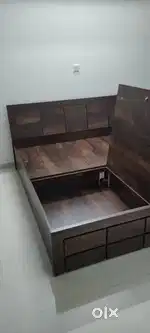 New Queensize Box Bed with storage AT Factory Price