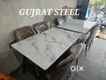 Steel Dining table new brand