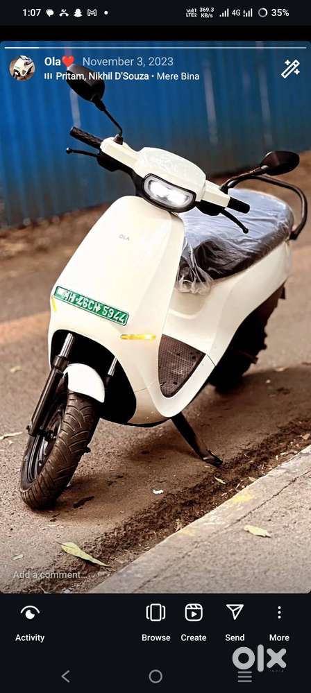 Ola s1 air 2023 model 25 k Km driven
