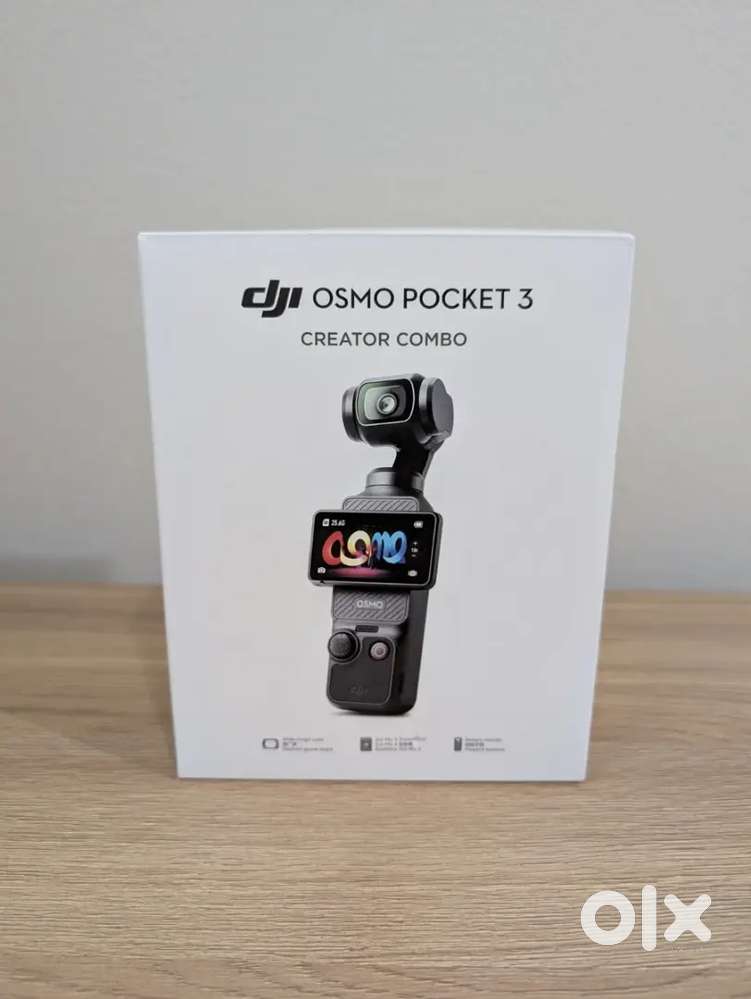 DJI Osmo Pocket 3 Creator Combo – Ultimate Vlog Kit used