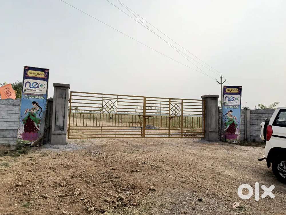 Ready to Construct # East &West Open Plots# 100 Sq.yds starts from 1 L