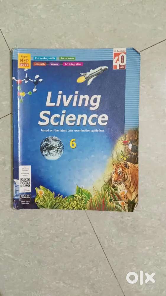 Living science book of class 6.