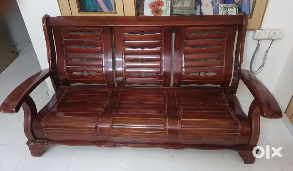 3 seater imported wooden soft