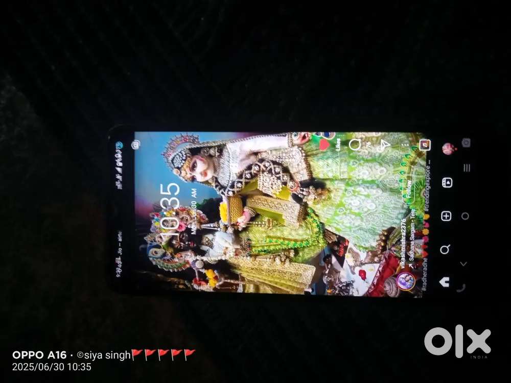 Vivo Y16 4G      Ram 4GB phone storage 128 G B
