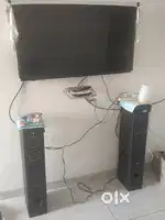Lg smart Led Tv with Blaupunkt Tower speaker